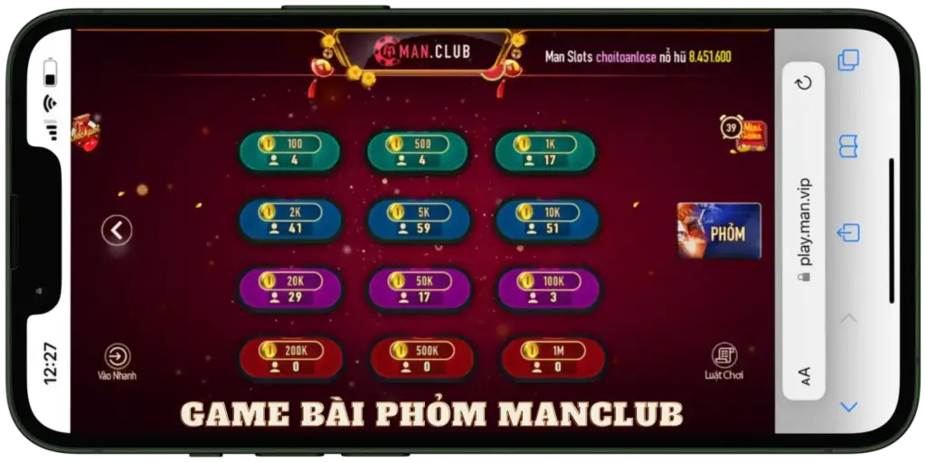 Bài Phỏm Manclub