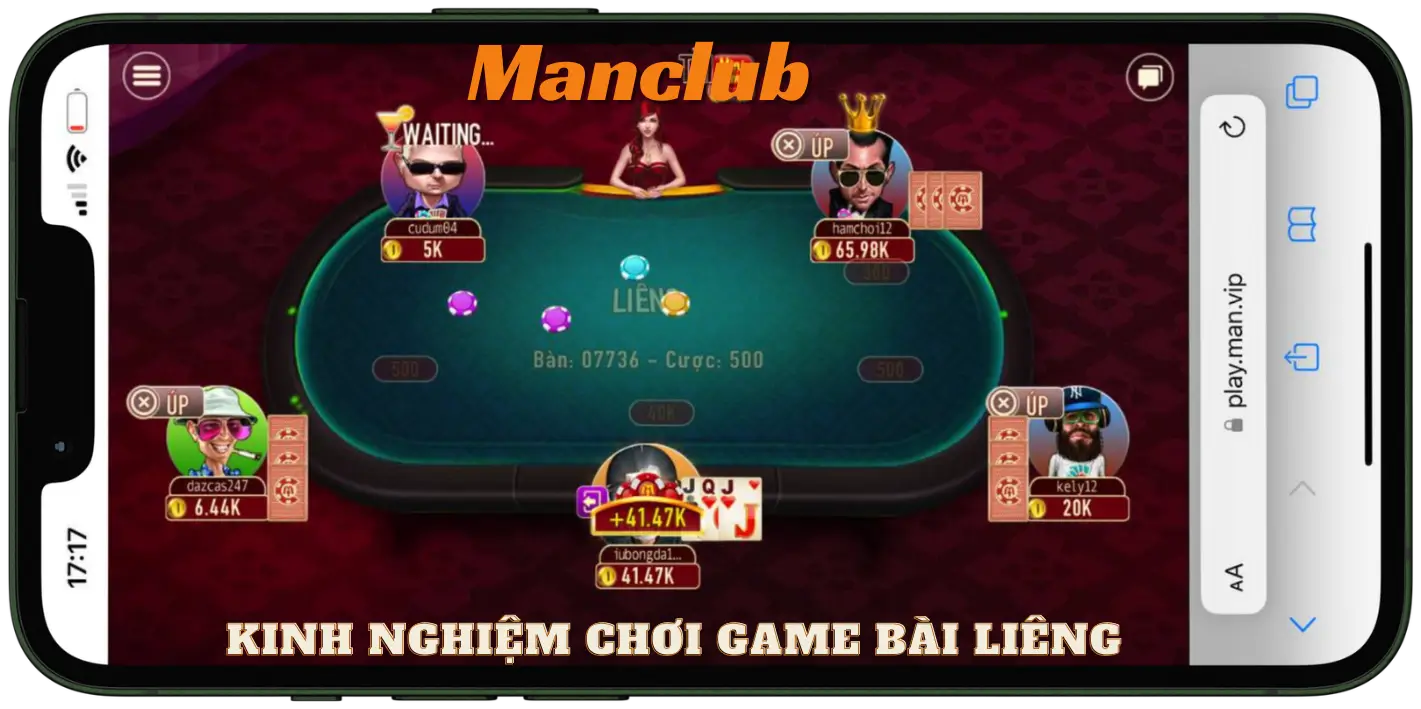 Kinh nghiệm chơi game bài liêng manclub