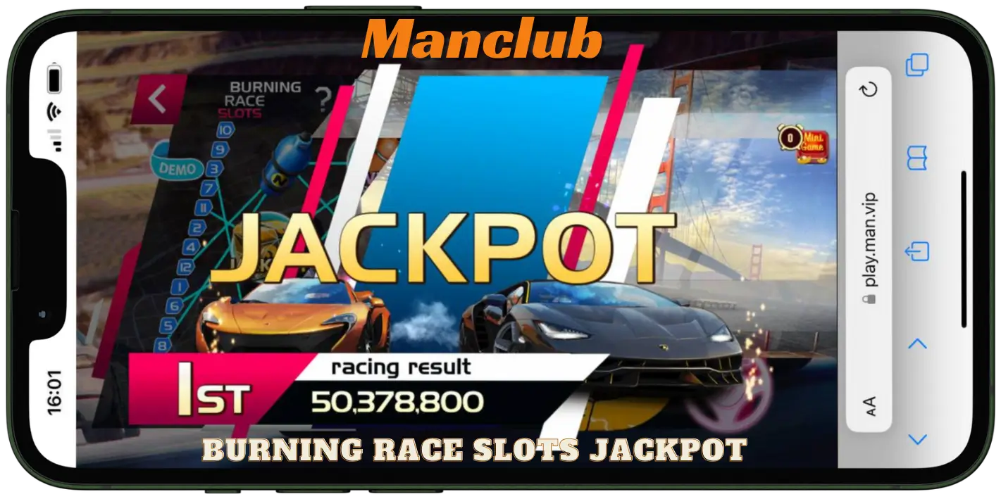 Cách đặt cược và thay đổi mức cược Burning Race Slot