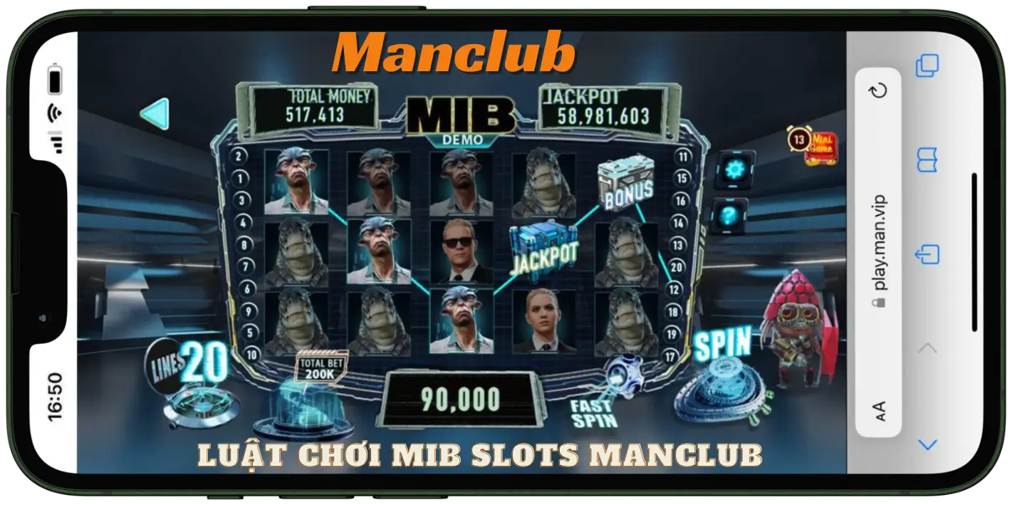 luật chơi MIB Slots manclub